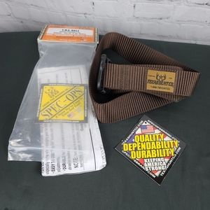 T.H.E  Belt. REG Fits 24" to 36" in Brown.